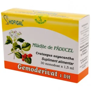 Gemoderivat 1 DH Mladite de paducel 30 monodoze