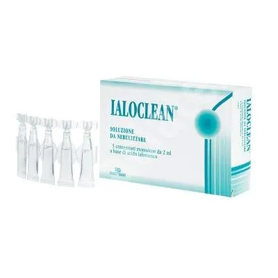 Ialoclean solutie de nebulizator 2 ml 5 monodoze Farma-Derma — preț și oferte