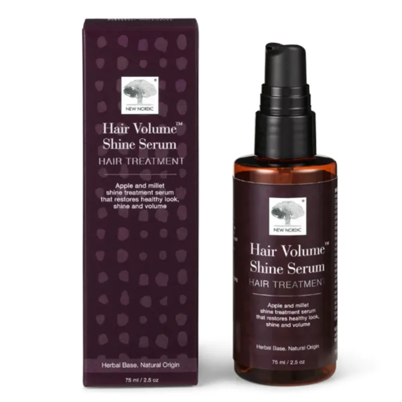 Ser pentru stralucirea parului Hair Volume, 75ml, New Nordic — preț și oferte