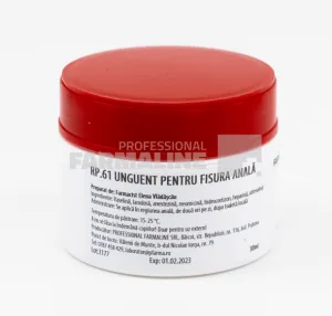 Unguent pentru fisura anala 30 ml