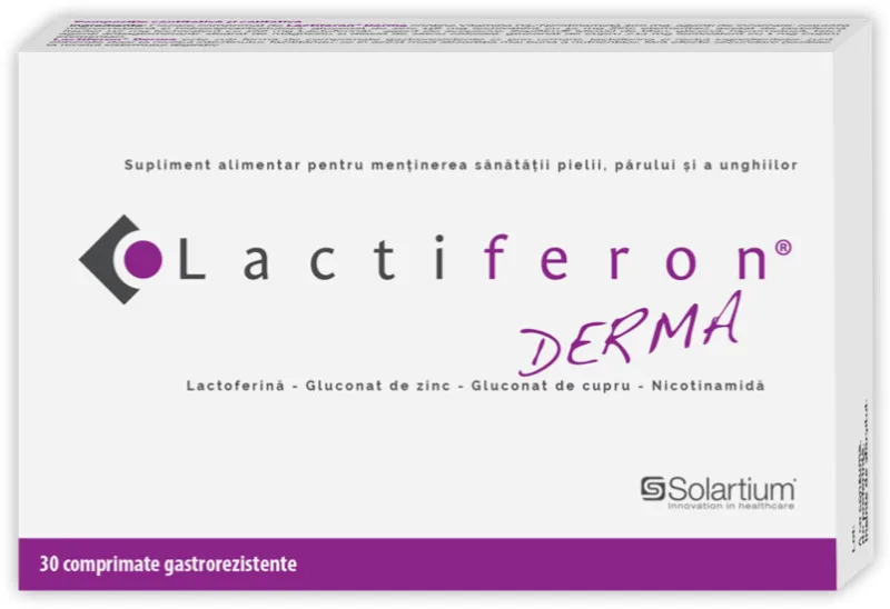 Lactiferon Derma 30 comprimate SOLARTIUM GROUP — preț și oferte