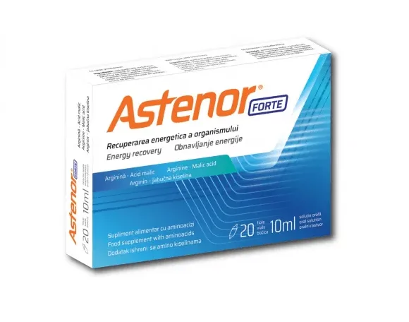 Astenor Forte 10 ml solutie orala 20 fiole SODIMED — preț și oferte
