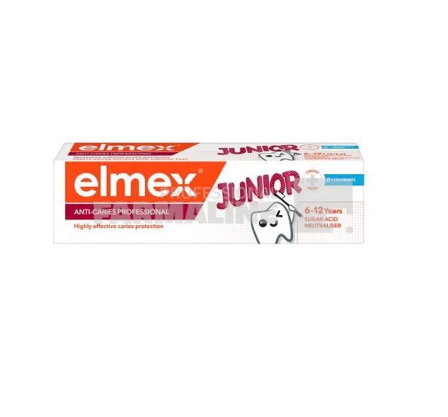 Elmex Pasta de dinti Anti Caries Junior 75 ml — preț și oferte