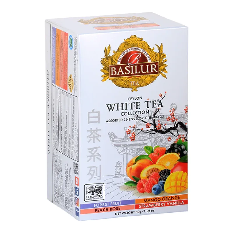 Ceai Alb, White Tea Assorted, 20 plicuri, Basilur BASILUR TEA — preț și oferte