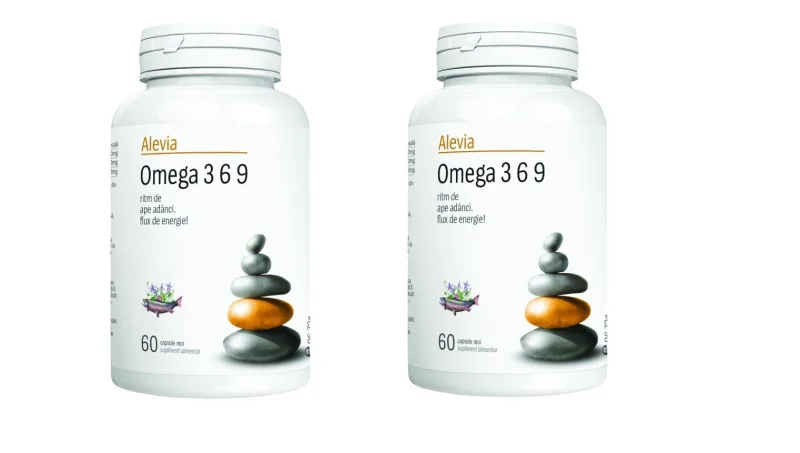 Alevia Omega 3 - 6 - 9 60 capsule 1 + 1 Cadou — preț și oferte