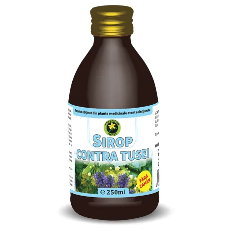 Sirop contra tusei fara zahar 250 ml Hypericum — preț și oferte
