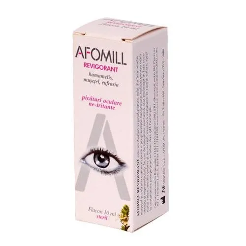 Picaturi oculare revigorante, 10ml, Afomill CO & CO CONSUMER — preț și oferte