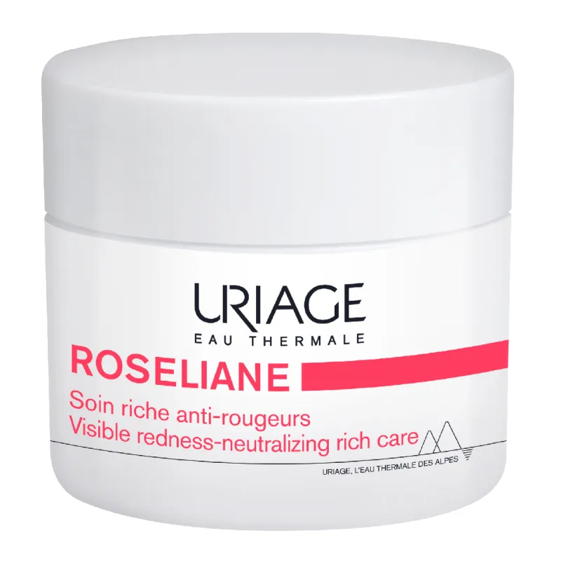Crema anti-roseata pentru ten uscat Roseliane, 50 ml, Uriage — preț și oferte