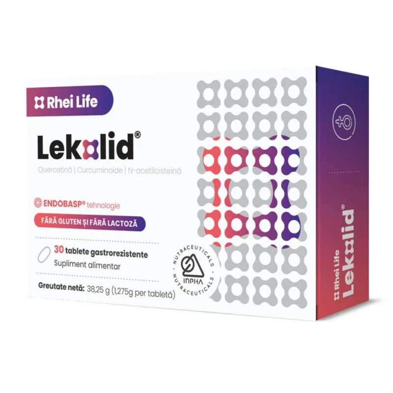Lekolid, 30 capsule, Rhei Life ALTHEA LIFE SCIENCE — preț și oferte