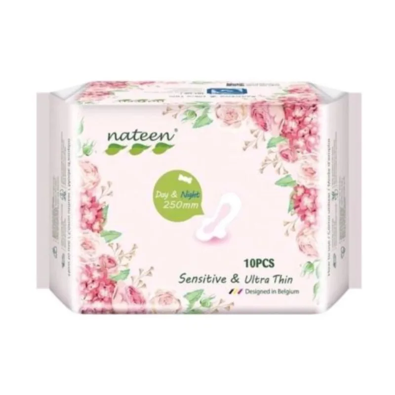 Absorbante Sensitive Day, 10 bucati, Nateen — preț și oferte