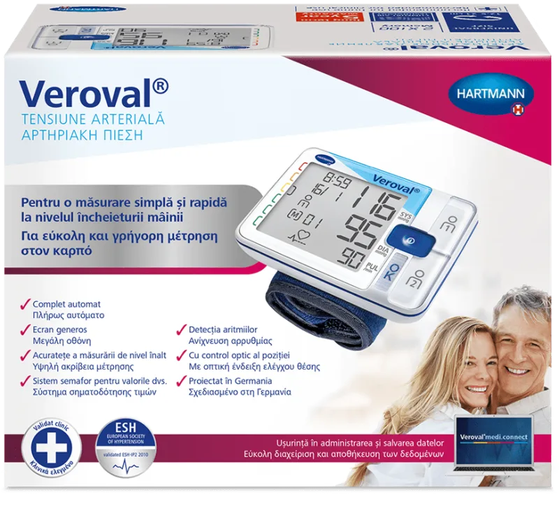 Hartmann Veroval Tensiometru pentru incheietura — preț și oferte