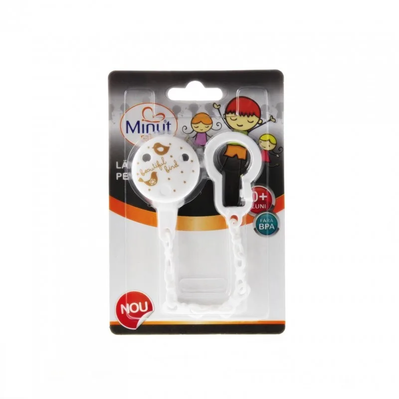 Minut Baby Lantisor suzeta 0+ luni(MIN2018014) — preț și oferte