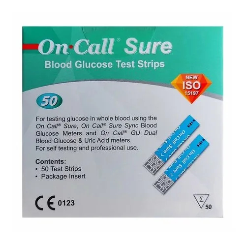 On call sure Teste glicemie  50 teste Acon Laboratories — preț și oferte