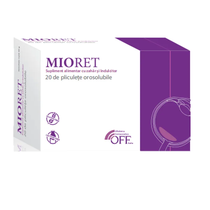 Mioret Granule orodispersabile  20 plicuri Off-Gts — preț și oferte