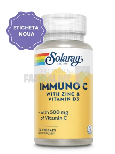 Immuno C cu Zinc & Vitamina D3  30capsule SECOM — preț și oferte