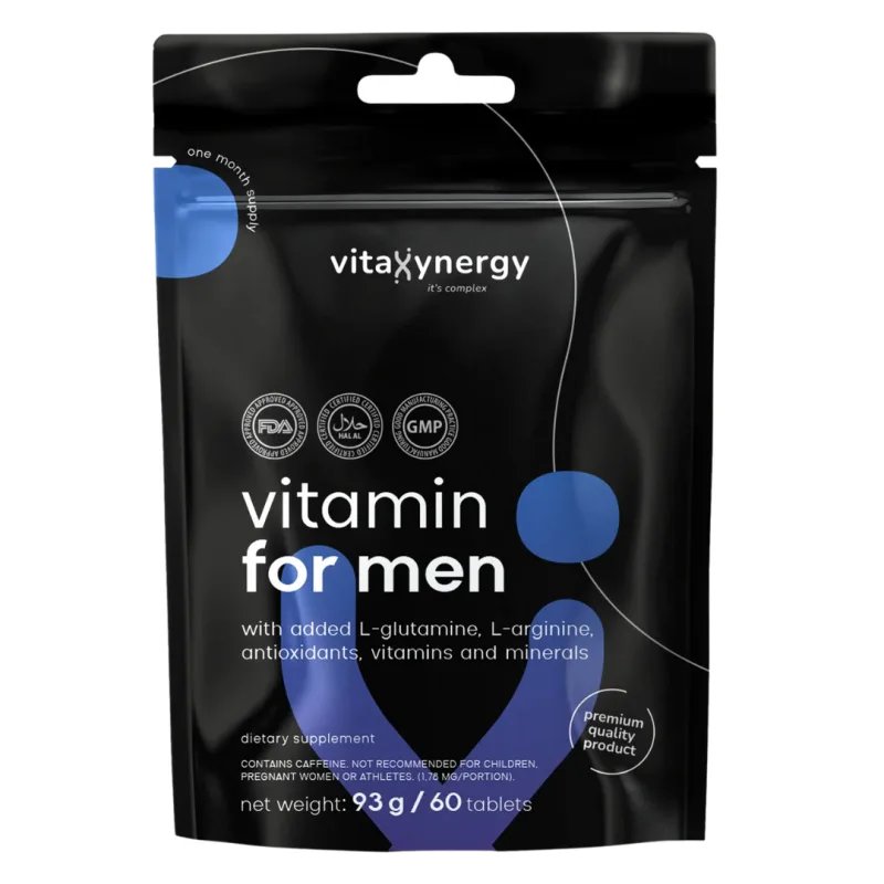 Vitamine pentru barbati, 60 tablete, Vitaxynergy VITAXYENERGY — preț și oferte