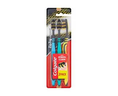 Colgate Periuta dinti zig zag charcol 3 bucati — preț și oferte