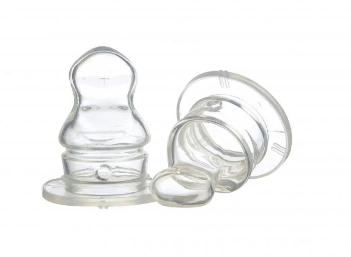 Minut Baby TR 20110232 Tetina silicon ortodontica lichide groase 6+ luni 2 bucati — preț și oferte
