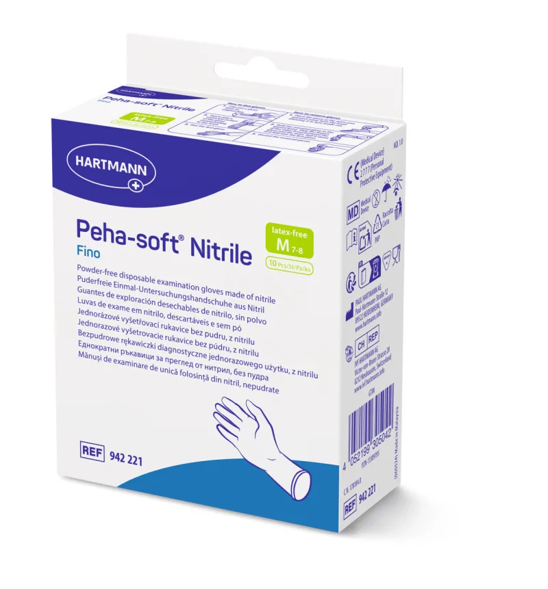 Hartmann Peha-Soft Nitrile Fino Manusi M 10 bucati — preț și oferte