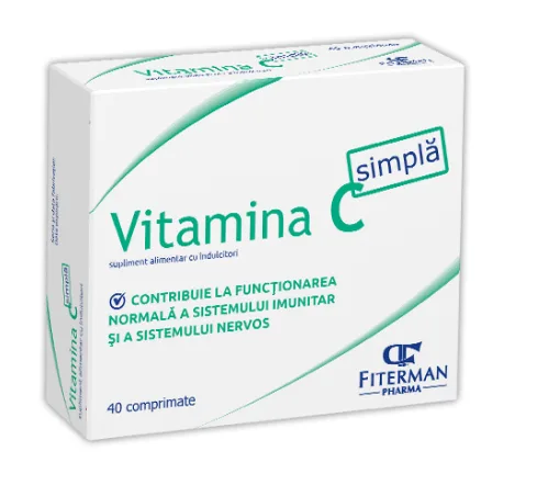 Fiterman Vitamina C 180 mg 40 comprimate — preț și oferte