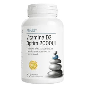 Alevia Vitamina D3 Optim 2000 U.I 30 comprimate