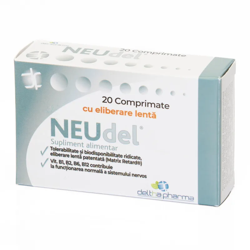Neudel, 20 comprimate, Novo Pharma — preț și oferte
