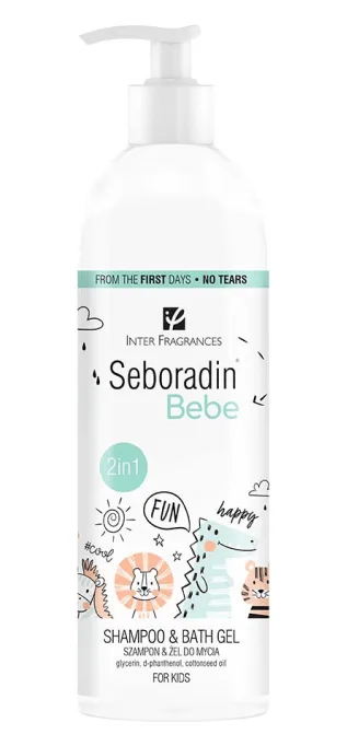 Seboradin Bebe Sampon si Gel Dus 2 in 1 500 ml — preț și oferte
