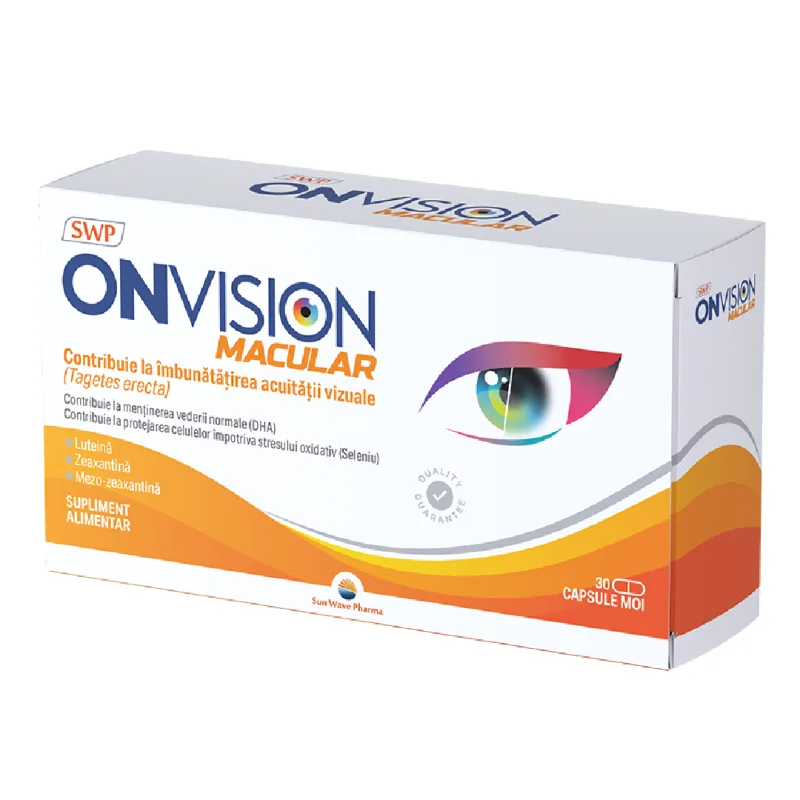 Onvision Macular, 30 capsule, Sun Wave Pharma — preț și oferte