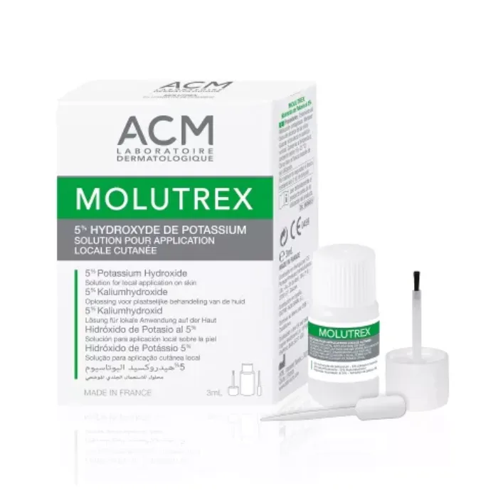 Tratament pentru Molluscum Contagiosum Molutrex, 3 ml, ACM — preț și oferte