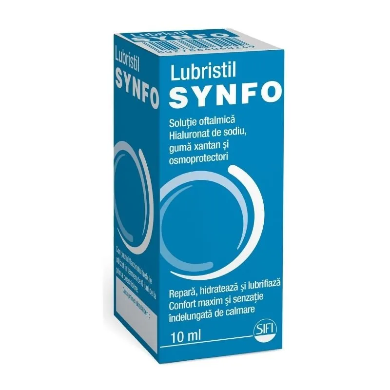 Lubristil Synfo Solutie oftalmica 10 ml S.I.F.I. SPA — preț și oferte