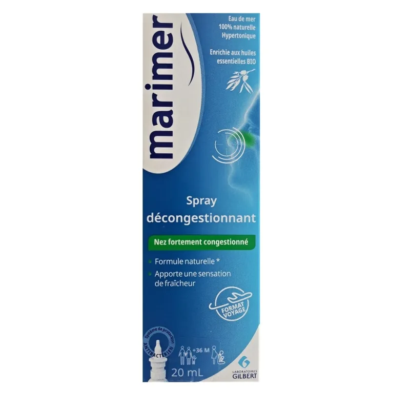 Marimer Hipertonic spray decongestionat cu uleiuri esentiale 20 ml — preț și oferte