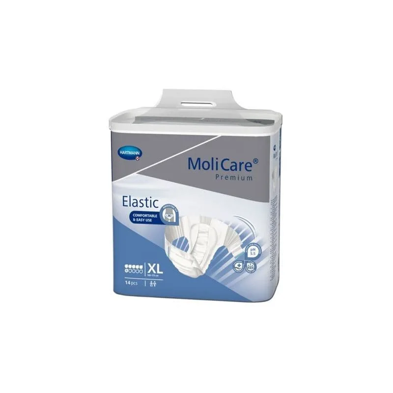 Hartmann Molicare Premium Elastic 6 picaturi Scutece incontinenta XL 14 bucati — preț și oferte