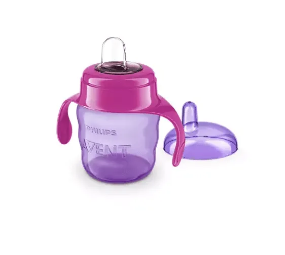 Avent SCF551/03 Cana cu tetina moale si manere 6+ luni fete 200 ml PHILIPS AVENT — preț și oferte