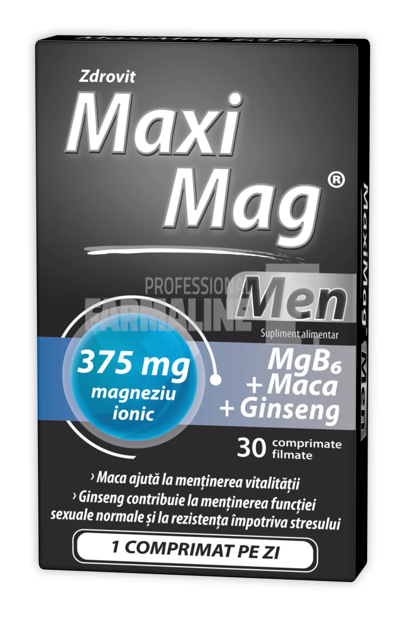 Maxi Mag Men 30 comprimate ZDROVIT — preț și oferte