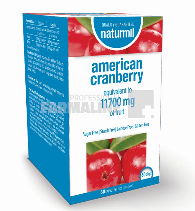 Naturmil American Cranberry 60 capsule — preț și oferte