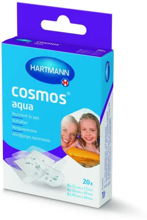 Hartmann Cosmos Aqua plasturi 3 marimi 20 bucati