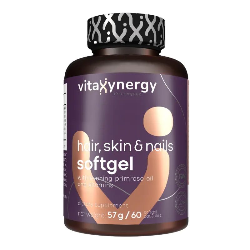 Vitamine pentru par piele si unghii, 60 capsule moi, Vitaxynergy VITAXYENERGY — preț și oferte