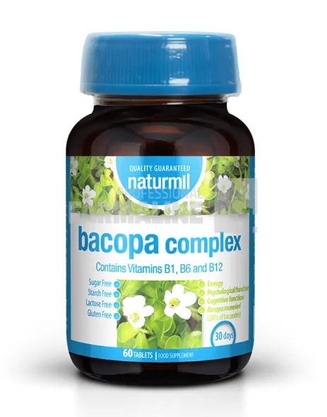 Bacopa Complex 60 tablete Type Nature — preț și oferte