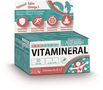 Vitamineral A - Z Total 30 capsule Type Nature — preț și oferte