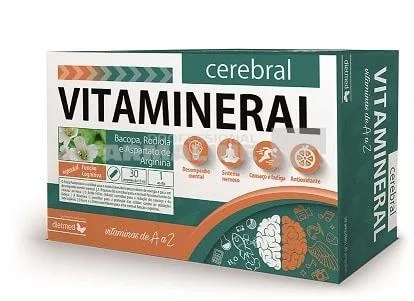 Vitamineral Cerebral 30 fiole buvabile x 15 ml Type Nature — preț și oferte