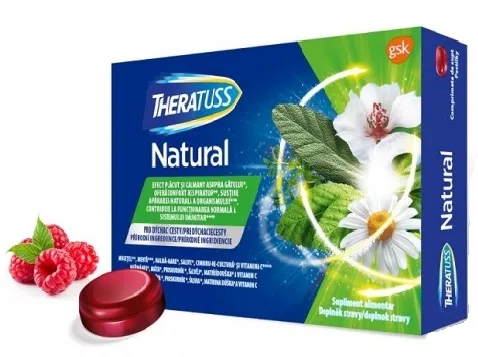 Theratuss Natural 16 comprimate — preț și oferte