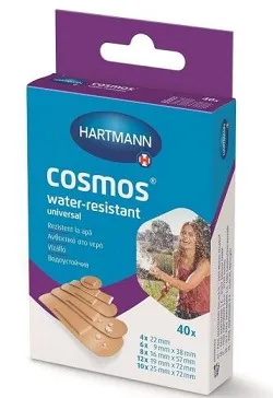 Hartmann Cosmos Water Resistant Universal plasturi 5 marimi 40 bucati — preț și oferte