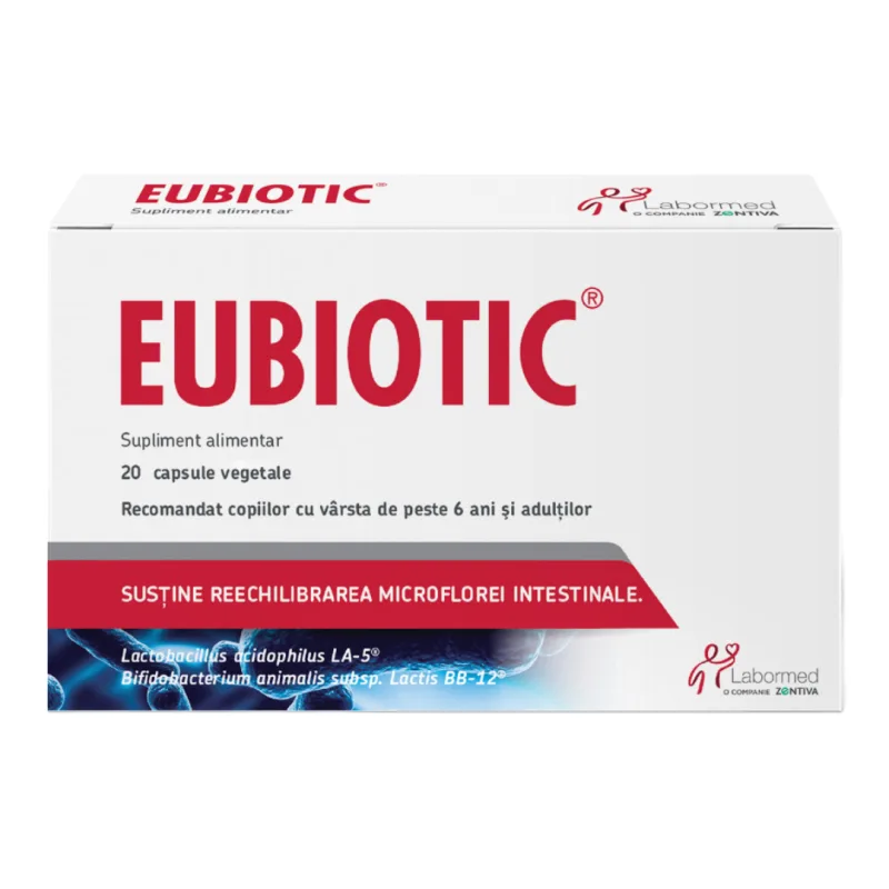 Eubiotic, 20 capsule, Labormed LABORMED PHARMA — preț și oferte