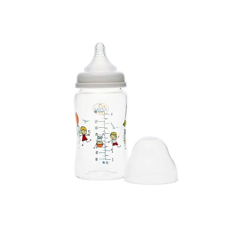 Minut Baby Biberon sticla 0+ luni ( P 510 ) 180 ml — preț și oferte