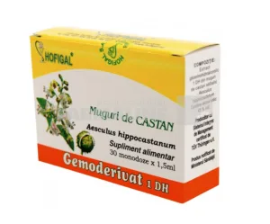 Gemoderivat 1 DH Muguri de castan 30 monodoze
