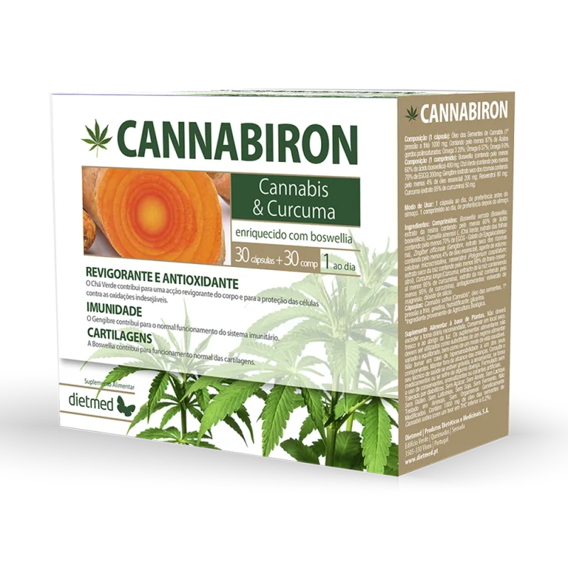 Cannabiron ( 30 capsule + 30 comprimate ) Type Nature — preț și oferte