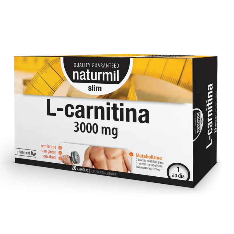 L - Carnitina Slim 3000 mg, 20 fiole buvabile  x15 ml Type Nature — preț și oferte