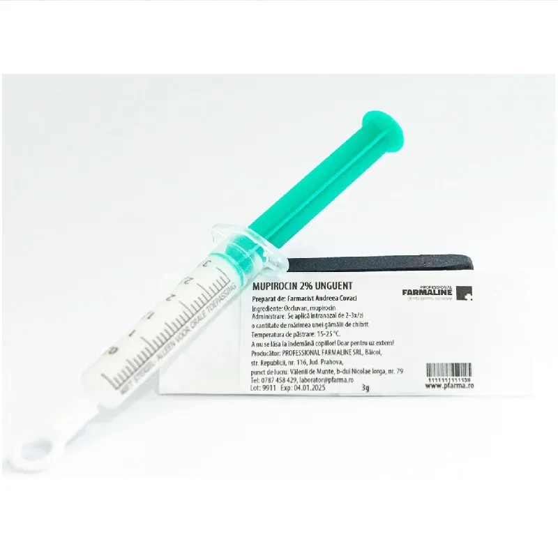 Mupirocin unguent 2% 3g Laborator Professional Farmaline — preț și oferte