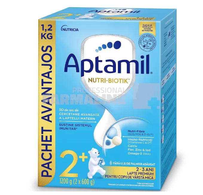 Aptamil Junior 2+ 1200 g — preț și oferte