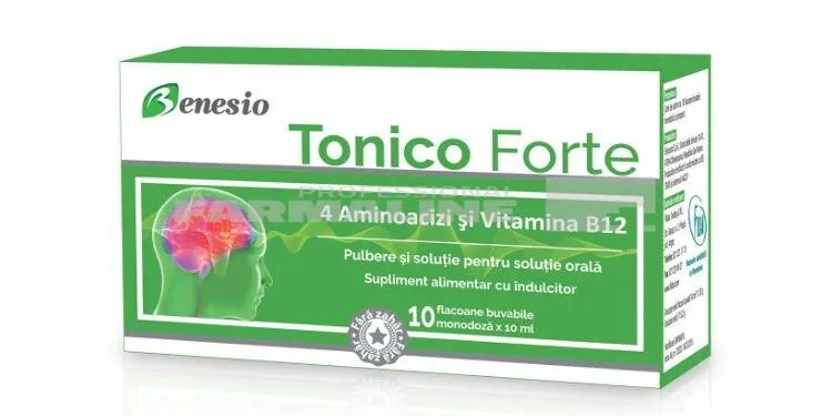 Benesio Tonico Forte 10 solutii buvabile — preț și oferte